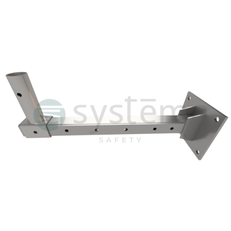 Soporte Fachada para Barandillas Vuelo Regulable Basic +