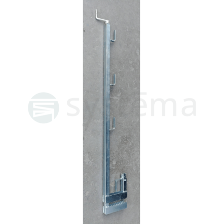 Sargento 38cm, Poste con Mordaza BASIC+ 1350 mm., apertura 0-38 cm, UNE13374, clase A