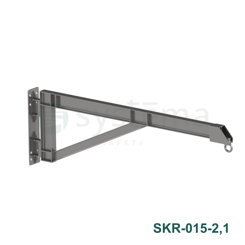 Truck loading safety system SKR - Swivel arm for wall attachment Truck loading safety system SKR - Swivel arm for wall attachment