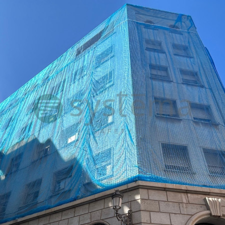 Safety Nets for Building Protection - falling materials
