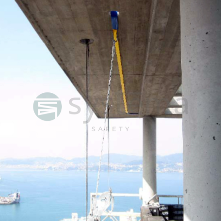 Linha de vida portátil 2 utilizadores
